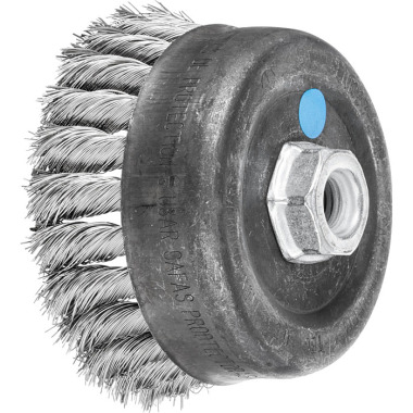 PFERD Threaded cup brush, knotted TBG 100/M14 INOX 0.35 43308042