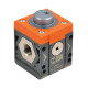 Riegler Shut-off valve »SYNTESI«, pneumatic, BG2, G 3/4 144870