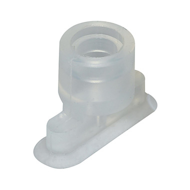 Riegler Flat suction cup oval, SGO ø: 7x3,5, silicone 108479