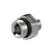 Riegler Double thread nipple, threaded O-ring »NonPlusUltra«, G1/4, SW17, VPE10 132145