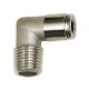 Riegler L-plug fitting, R 1/4 a., for hose ø 8, 15bar, ES 1.4404 110402