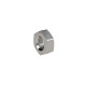 Riegler Hexagon lock nut, G 1 1/4, IG, SW 55, ES 1.4408 119338