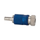 Riegler Safety coupling NW 7.8, type Bi-Tec, nickel-plated brass, nozzle LW10 107613