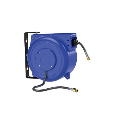 Riegler Hose reel, compressed air/water, PVC hose ø 12x8, R1/4-R3/8, 8m 206189