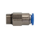 Riegler Straight check valve »Blue Series« threaded hose, G 3/8 a. ø10mm 110222