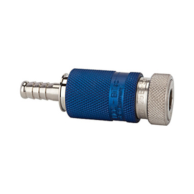 Riegler Safety coupling NW 7.8, type Bi-Tec, nickel-plated brass, nozzle LW 8 107611