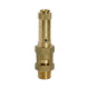 Riegler Safety valve, brass, G 2, set pressure 8.1 bar 206502