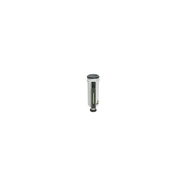 Riegler Metal container including sight glass, for »FUTURA«, BG 1, drain: HA 100131