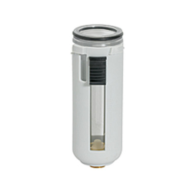 Riegler Polycarbonate container including protective basket, for fog oiler »FUTURA« BG 1 100212