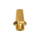 Riegler Sintered bronze silencer, Brass thread / hexagonal, G 1/4, AF 15 100290