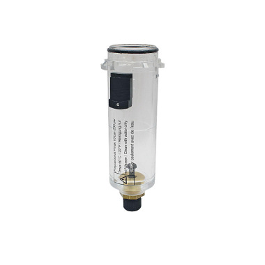 Riegler Polycarbonate container with manual drain valve, BG 2 100689