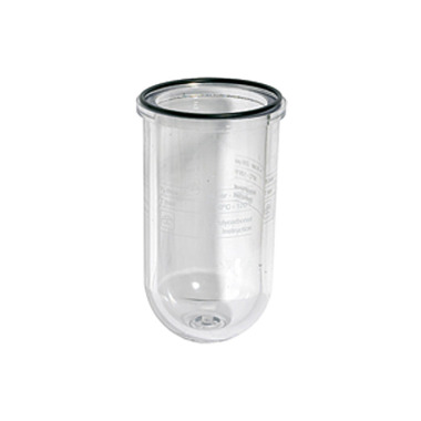 Riegler Polycarbonate container, with O-ring, for mist oiler »Standard«, BG 2 101042