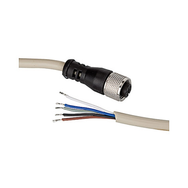 Riegler Electrical connection cable, straight socket, 5 m cable, 5-wire 101132