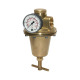 Riegler Pressure regulator for water, including pressure gauge, G 1, 0.5 - 6 bar 101311