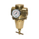 Riegler Pressure regulator for water, pressure gauge, G 1 1/2, 0.5-6 bar 101313