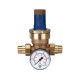 Riegler Pressure regulator for water, including pressure gauge, R 1/2, 0.2 - 2 bar 101333