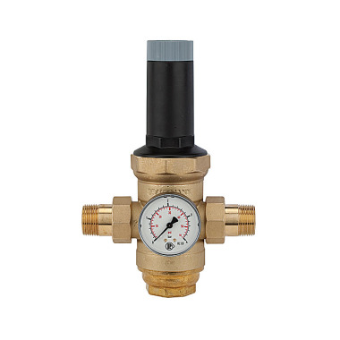 Riegler Pressure regulator for drinking water, DVGW not necessary, R 1/2, 0.5 - 2 bar 101372