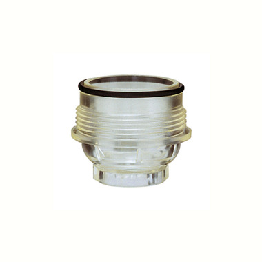 Riegler Transparent sieve cup for press. reg. potable water, R 1/2, R 3/4 101381