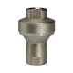 Riegler Inline pressure regulator for water/compressed air applications, G 1/4, 1 bar 101502