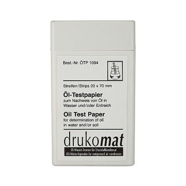 Riegler Oil test paper (50 strips), for oil water separator »drukosep« 101618