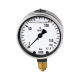 Riegler Glycerine pressure gauge, radial bottom, G 1/4, -1 / 0 bar, Ø 63 102160