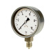 Riegler Pressure gauge, CrNi steel, radial bottom, G 1/4, -1/0 bar, Ø 63 102475