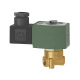 Riegler 2/2-way solenoid valve, NC, directly operated, 230 V, 50 - 60 Hz 102819