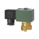 Riegler 2/2-way solenoid valve, NC, directly operated, 230 V, 50 - 60 Hz 102821