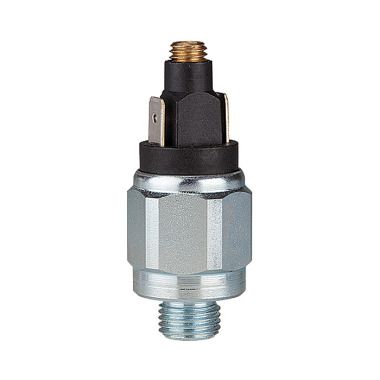 Riegler Pressure switch, standard, galvanized steel, G 1/4, 0.5-2 bar, normally open 102996