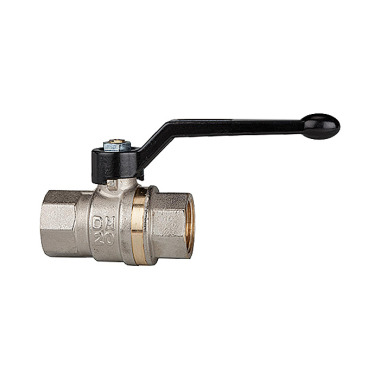 Riegler Ball valve long thread version, IG/IG, MS nickel-plated, Rp 1 103239