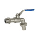 Riegler Ball outlet valve, stainless steel 1.4408, G 1/2 AG, DN 15 103420