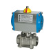 Riegler Stainless steel ball valve, Pneumat. actuation drive, Rp 1/2 103595