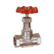 Riegler Socket shut-off valve, stainless steel 1.4401/1.4408, G 3/4, DN 20 103797