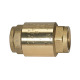 Riegler Check valve, Full passage, Brass, G 3/8, 0.01 - 0.03 bar 103881