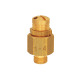 Riegler Mini bleeder valve, Brass, G 1/8, Trigger pressure 0.5 - 1 bar 103901