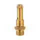 Riegler Safety valve DN 8, brass, G 1/4, response pressure 0.9 bar 103940