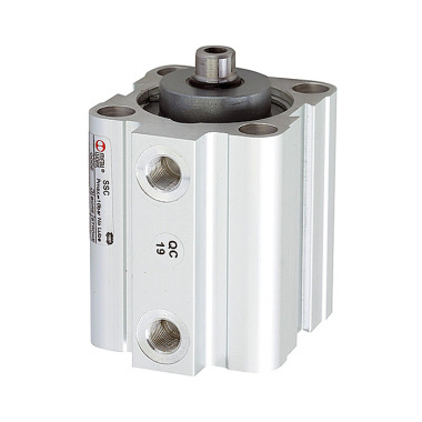 Riegler Short stroke cylinder, double acting, magnet, piston Ø 25, stroke 10, G 1/8 105913