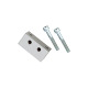 Riegler Foot fastening, for piston rod-free cylinder, Piston Ø 16 106364