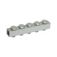 Riegler Supply bar for directional control valves, with 5 valve positions, G 1/8 106613