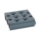 Riegler Multiple base plate for directional valves, 2 valve positions, G 1/4 106632