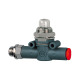 Riegler Pressure indicator, thread (input) - hose (output), G 1/8, hose 6 106785