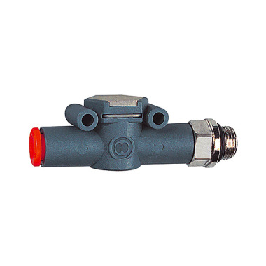 Riegler Check valve, Hose (inlet) - thread (outlet), M5, hose 4 106812