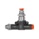 Riegler Pneumatically releasable check valve, thread - hose, G 1/8 hose 6 106821