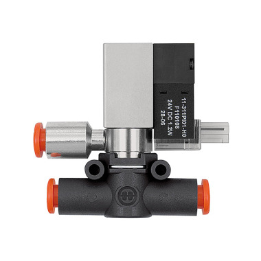 Riegler 3/2-way solenoid valve »lineonline«, Controlled venting NO hose 6 106849