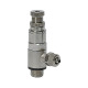 Riegler Compact pressure regulator, Quick connector for hose 6/4, G 1/8 107040