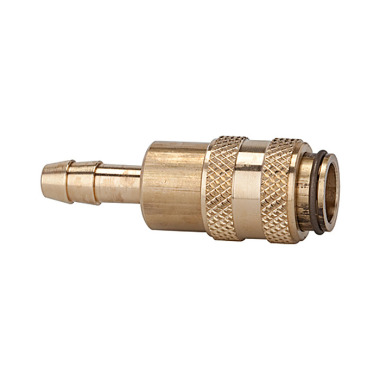 Riegler Quick release coupling NW 5, brass bare, nozzle LW 5 107132