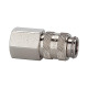 Riegler Quick release coupling NW 5, nickel-plated brass, G 1/8 IG 107161