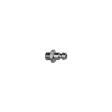 Riegler Nipple for coupl. I.D. 5, Stainless steel 1.4305, G 1/4 ET 107203