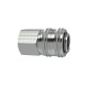 Riegler Quick release coupling NW 7.2, nickel-plated brass, G 3/8 IG 107284