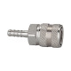 Riegler Quick release coupling NW 7.2, stainless steel 1.4305, nozzle LW 6 107340